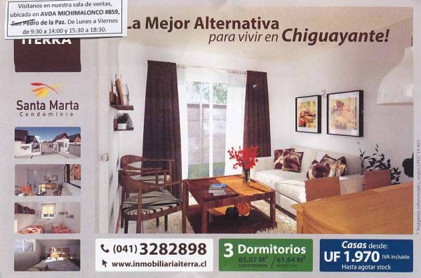 Condominio Santa Marta en Chiguayante